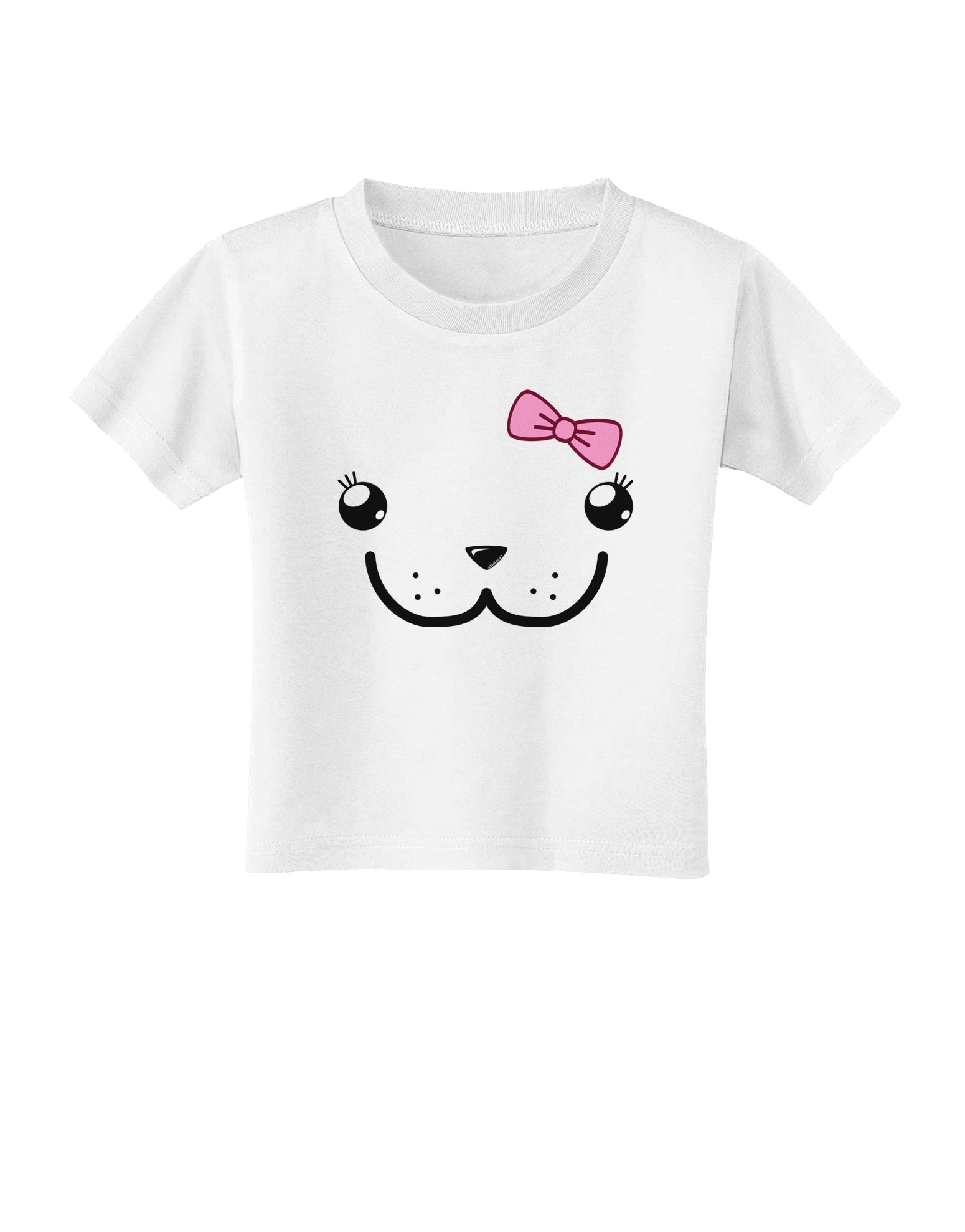 Kyu-T Face - Dewina Cute Girl Dugong Toddler T-Shirt-Toddler T-Shirt-TooLoud-White-2T-Davson Sales