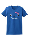 Kyu-T Face - Dewina Cute Girl Dugong Womens Dark T-Shirt-TooLoud-Royal-Blue-X-Small-Davson Sales