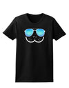 Kyu-T Face - Dewy Cool Sunglasses Womens Dark T-Shirt-TooLoud-Black-X-Small-Davson Sales