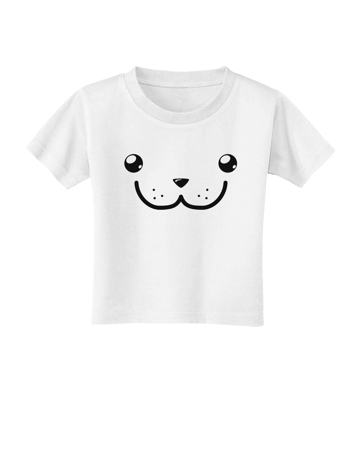 Kyu-T Face - Dewy the Dugong Toddler T-Shirt-Toddler T-Shirt-TooLoud-White-2T-Davson Sales