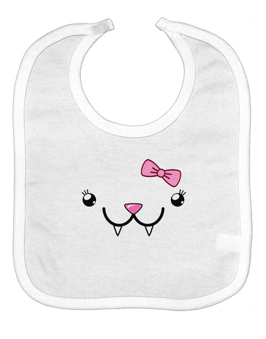 Kyu-T Face - Fangie Cute Girl Vampire Bat Baby Bib