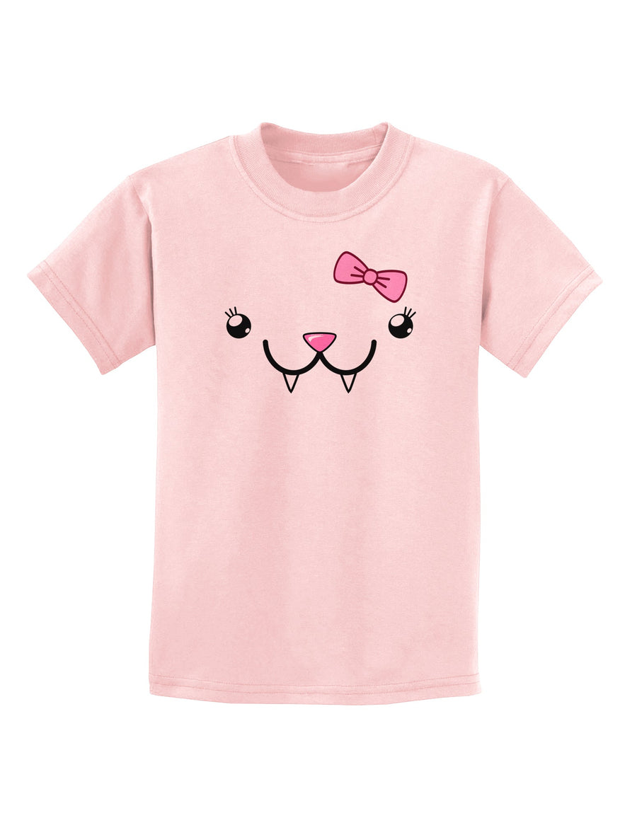 Kyu-T Face - Fangie Cute Girl Vampire Bat Childrens T-Shirt-Childrens T-Shirt-TooLoud-White-X-Small-Davson Sales