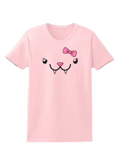 Kyu-T Face - Fangie Cute Girl Vampire Bat Womens T-Shirt-Womens T-Shirt-TooLoud-PalePink-X-Small-Davson Sales