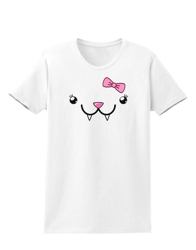 Kyu-T Face - Fangie Cute Girl Vampire Bat Womens T-Shirt-Womens T-Shirt-TooLoud-White-X-Small-Davson Sales