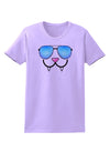 Kyu-T Face - Fangs Cool Sunglasses Womens T-Shirt