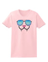 Kyu-T Face - Fangs Cool Sunglasses Womens T-Shirt