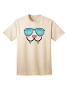 Kyu-T Face - Fangs Stylish Sunglasses Adult T-Shirt-Mens T-shirts-TooLoud-Natural-Small-Davson Sales