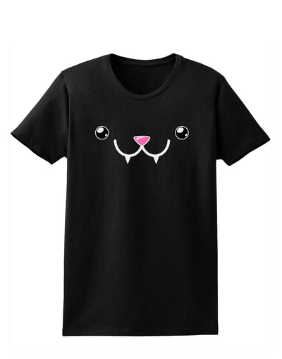 Kyu-T Face - Fangs the Vampire Bat Womens Dark T-Shirt-TooLoud-Black-X-Small-Davson Sales