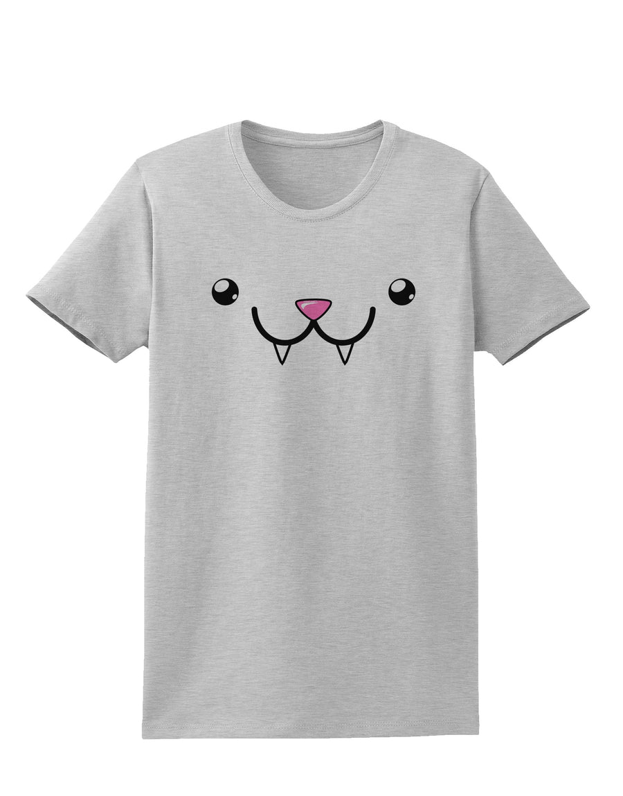 Kyu-T Face - Fangs the Vampire Bat Womens T-Shirt-Womens T-Shirt-TooLoud-White-X-Small-Davson Sales