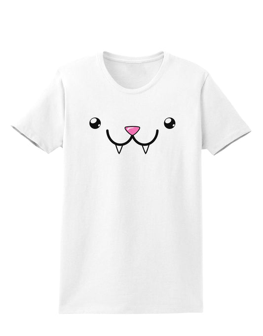 Kyu-T Face - Fangs the Vampire Bat Womens T-Shirt-Womens T-Shirt-TooLoud-White-X-Small-Davson Sales