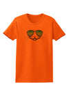 Kyu-T Face - Kattia Cool Sunglasses Womens T-Shirt-Womens T-Shirt-TooLoud-Orange-X-Small-Davson Sales