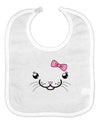 Kyu-T Face - Kattia Cute Girl Cat Baby Bib