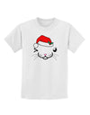 Kyu-T Face Kattia Santa Hat Girl Cat Childrens T-Shirt-Childrens T-Shirt-TooLoud-White-X-Small-Davson Sales