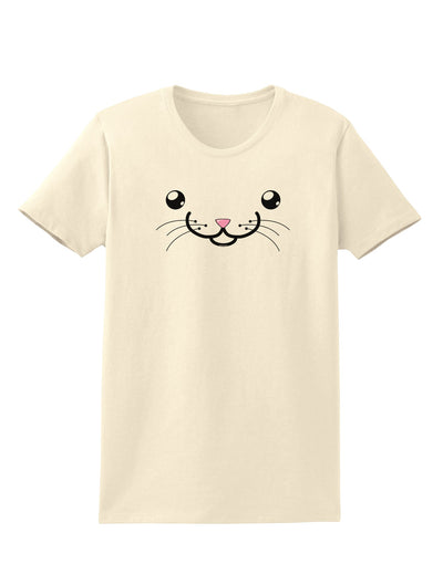 Kyu-T Face - Kattia the kitty cat Womens T-Shirt-Womens T-Shirt-TooLoud-Natural-X-Small-Davson Sales