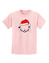 Kyu-T Face Kattio Santa Hat Boy Cat Childrens T-Shirt-Childrens T-Shirt-TooLoud-PalePink-X-Small-Davson Sales