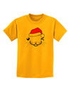 Kyu-T Face Kattio Santa Hat Boy Cat Childrens T-Shirt-Childrens T-Shirt-TooLoud-Gold-X-Small-Davson Sales