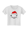 Kyu-T Face Kattio Santa Hat Boy Cat Toddler T-Shirt-Toddler T-Shirt-TooLoud-White-2T-Davson Sales