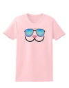 Kyu-T Face - Kawa Cool Sunglasses Womens T-Shirt-Womens T-Shirt-TooLoud-PalePink-X-Small-Davson Sales