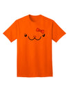 Kyu-T Face - Kawa Cute Girl Animal Adult T-Shirt: A Charming Addition to Your Wardrobe-Mens T-shirts-TooLoud-Orange-Small-Davson Sales