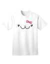 Kyu-T Face - Kawa Cute Girl Animal Adult T-Shirt: A Charming Addition to Your Wardrobe-Mens T-shirts-TooLoud-White-Small-Davson Sales
