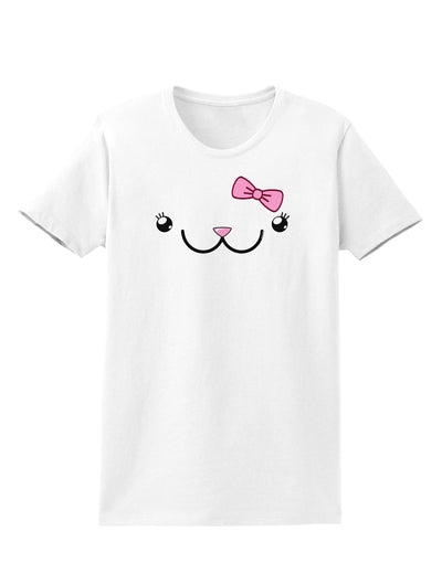 Kyu-T Face - Kawa Cute Girl Animal Womens T-Shirt-Womens T-Shirt-TooLoud-White-X-Small-Davson Sales