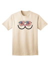 Kyu-T Face - Kawa Patriotic Sunglasses Adult T-Shirt: A Stylish and Patriotic Addition to Your Wardrobe-Mens T-shirts-TooLoud-Natural-Small-Davson Sales