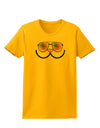 Kyu-T Face - Kawa Patriotic Sunglasses Womens T-Shirt-Womens T-Shirt-TooLoud-Gold-X-Small-Davson Sales