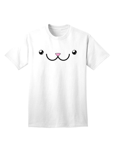 Kyu-T Face - Kawa: The Adorable Animal Adult T-Shirt for Ecommerce-Mens T-shirts-TooLoud-White-Small-Davson Sales