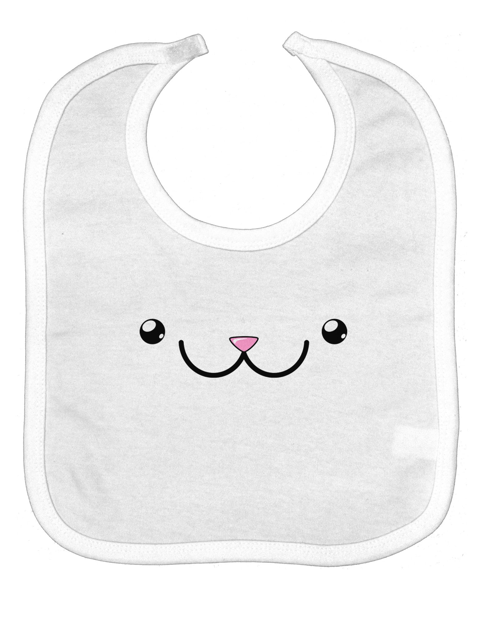 Kyu-T Face - Kawa the Cute Animal Baby Bib