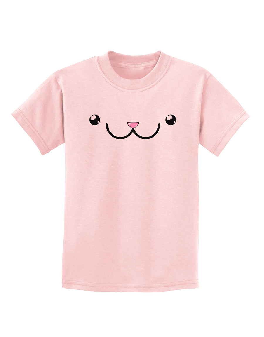 Kyu-T Face - Kawa the Cute Animal Childrens T-Shirt-Childrens T-Shirt-TooLoud-White-X-Small-Davson Sales