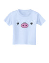 Kyu-T Face - Oinkz the Pig Toddler T-Shirt-Toddler T-Shirt-TooLoud-Light-Blue-2T-Davson Sales