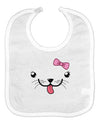 Kyu-T Face - Puppina Cute Girl Puppy Dog Baby Bib