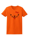 Kyu-T Face - Puppina Cute Girl Puppy Dog Womens T-Shirt-Womens T-Shirt-TooLoud-Orange-X-Small-Davson Sales