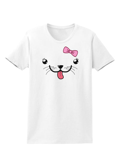 Kyu-T Face - Puppina Cute Girl Puppy Dog Womens T-Shirt-Womens T-Shirt-TooLoud-White-X-Small-Davson Sales