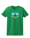 Kyu-T Face - Puppino Cool Sunglasses Womens Dark T-Shirt-TooLoud-Kelly-Green-X-Small-Davson Sales