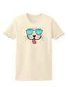 Kyu-T Face - Puppino Cool Sunglasses Womens T-Shirt-Womens T-Shirt-TooLoud-Natural-X-Small-Davson Sales