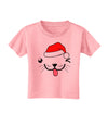 Kyu-T Face Puppino Santa Boy Dog Toddler T-Shirt-Toddler T-Shirt-TooLoud-Candy-Pink-2T-Davson Sales