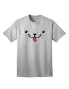 Kyu-T Face - Puppino the Puppy Dog Adult T-Shirt: A Charming Addition to Your Wardrobe-Mens T-shirts-TooLoud-AshGray-Small-Davson Sales
