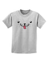 Kyu-T Face - Puppino the Puppy Dog Childrens T-Shirt-Childrens T-Shirt-TooLoud-AshGray-X-Small-Davson Sales