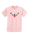 Kyu-T Face - Puppino the Puppy Dog Childrens T-Shirt-Childrens T-Shirt-TooLoud-PalePink-X-Small-Davson Sales