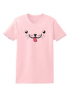 Kyu-T Face - Puppino the Puppy Dog Womens T-Shirt-Womens T-Shirt-TooLoud-PalePink-X-Small-Davson Sales