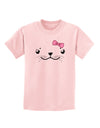 Kyu-T Face - Sealia Cute Girl Seal Childrens T-Shirt-Childrens T-Shirt-TooLoud-PalePink-X-Small-Davson Sales