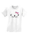 Kyu-T Face - Sealia Cute Girl Seal Childrens T-Shirt-Childrens T-Shirt-TooLoud-White-X-Small-Davson Sales