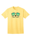 Kyu-T Face - Sealie Cool Sunglasses Adult T-Shirt: A Stylish Addition to Your Wardrobe-Mens T-shirts-TooLoud-Yellow-Small-Davson Sales