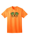 Kyu-T Face - Sealie Cool Sunglasses Adult T-Shirt: A Stylish Addition to Your Wardrobe-Mens T-shirts-TooLoud-Neon-Orange-Small-Davson Sales