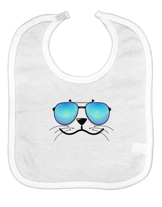 Kyu-T Face - Sealie Cool Sunglasses Baby Bib