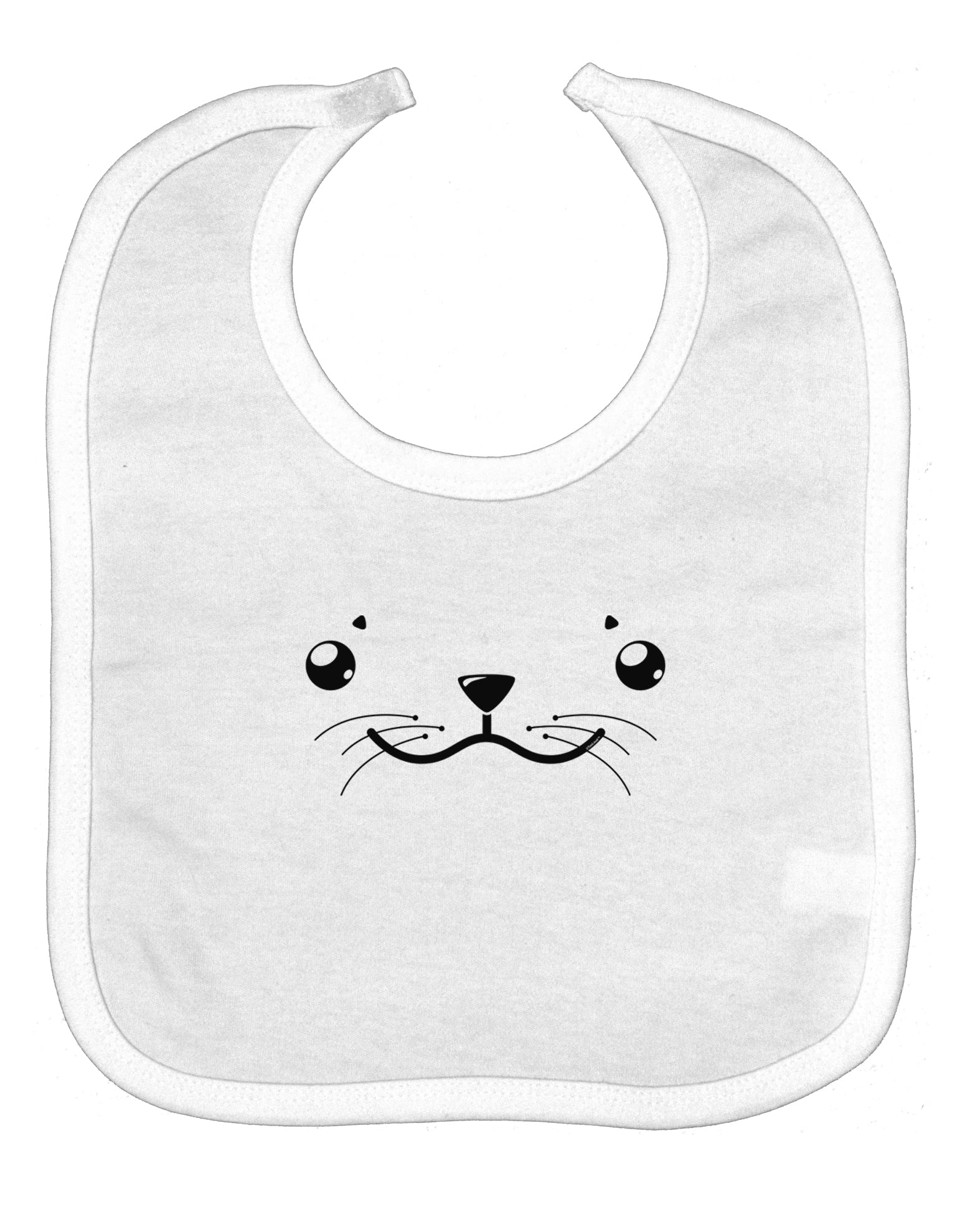 Kyu-T Face - Sealie the Cute Seal Baby Bib