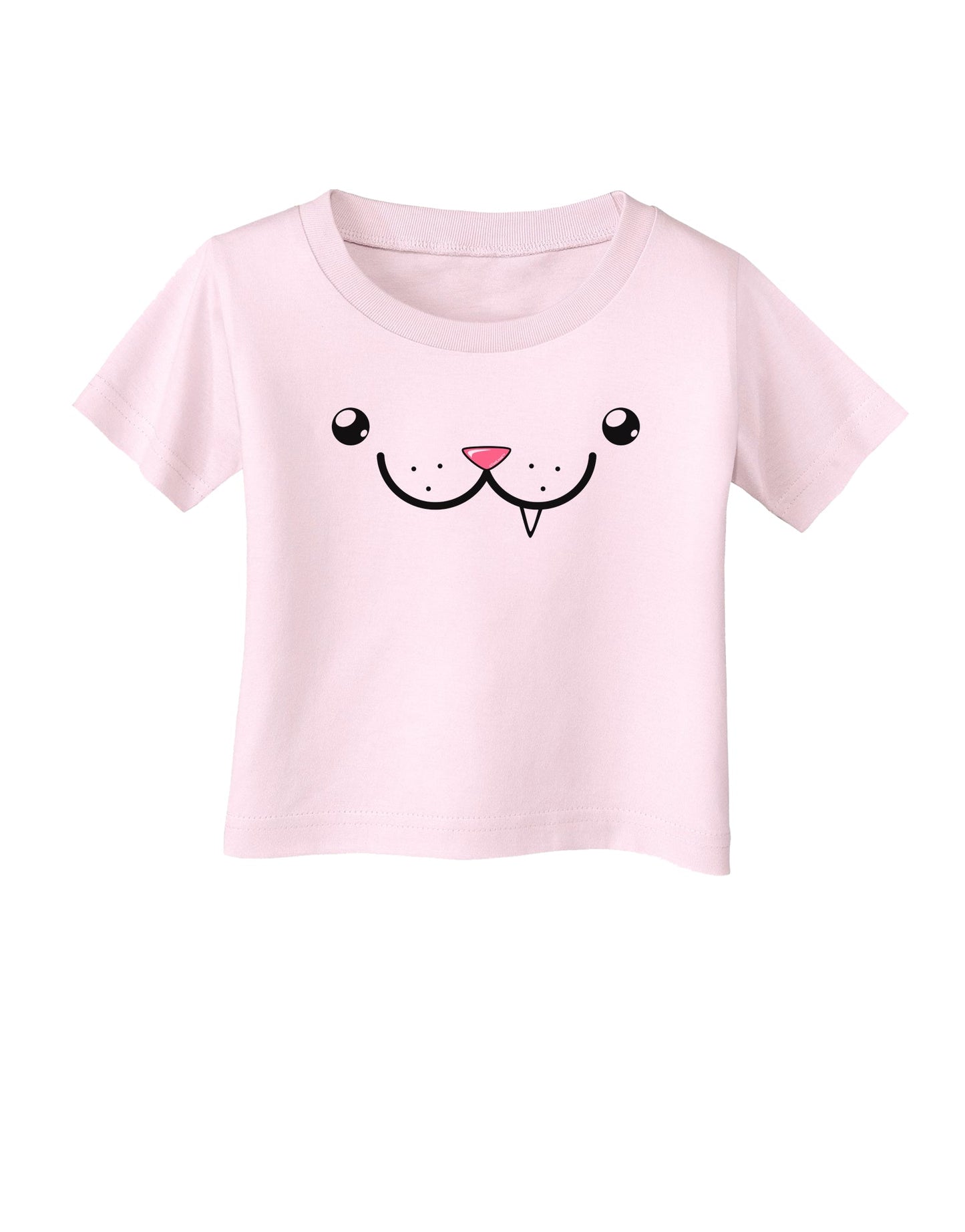 Kyu-T Face - Snaggle the critter Infant T-Shirt-Infant T-Shirt-TooLoud-Light-Pink-06-Months-Davson Sales