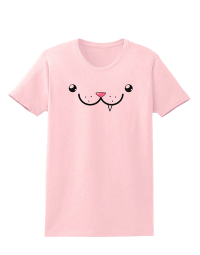 Kyu-T Face - Snaggle the critter Womens T-Shirt-Womens T-Shirt-TooLoud-PalePink-X-Small-Davson Sales