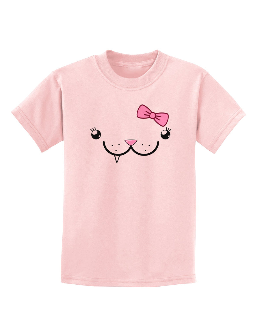 Kyu-T Face - Snagglette Cute Girl Critter Childrens T-Shirt-Childrens T-Shirt-TooLoud-White-X-Small-Davson Sales